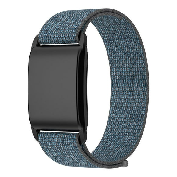 Sangle de Poignet Ajustable en Nylon à Crochet et Boucle pour Moniteur de Fréquence Cardiaque Whoop 4.0, Bracelet de Suivi de Sport et de Mise en Forme Respirant, Ajustement Sûr et Confortable, Plage de Tailles 175-260 mm