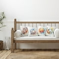 thumbnail image 3 of Stupell Industries Modern Splash Sports Balls 18" x 18" Sports Abstract Polyester Decorative Pillow Set, Zip Closure 4 Count, 3 of 6