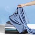 thumbnail image 4 of NIEWTR Mens Workout Athletic Shirts Moisture Wicking Running T-Shirts Breathable Short Sleeve Gym Tee（Blue,5XL), 4 of 7