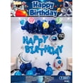 thumbnail image 2 of Set De 62pz De Globos Metalicos Para Cumpleaños Happy Birthday Decoracion Ideal Astronauta Espacial, 2 of 13