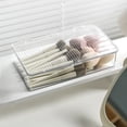 thumbnail image 4 of Meitianfacai Transparent Mask Stationery Storage Box Office Supplies Cosmetic Storage Box Desktop Storage Acrylic Organising Box, 4 of 6