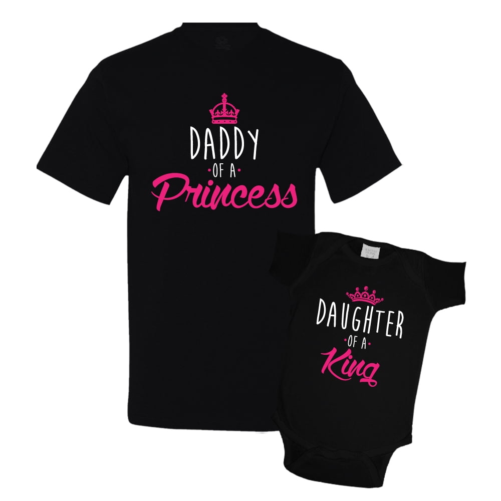 Spicy Cold Apparel Daddys Princess T-Shirt Graphic Shirts Funny Unisex Shirt