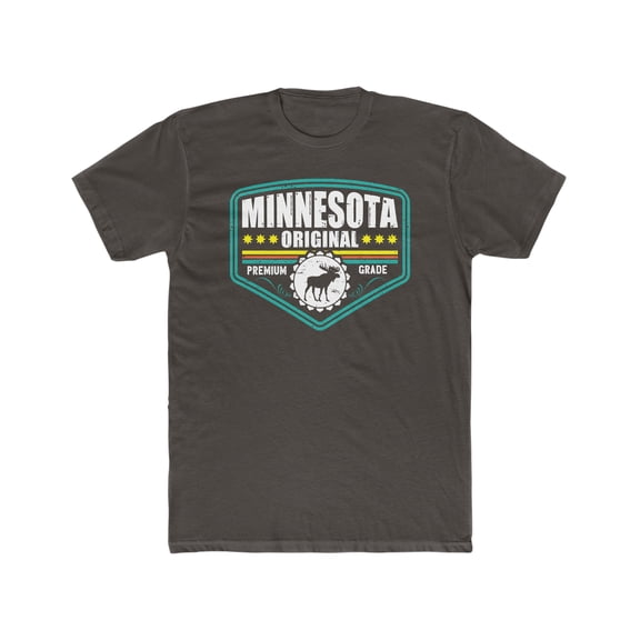Minnesota Outdoor Wilderness Men's Cotton Crew Tee