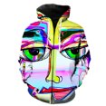 thumbnail image 1 of Sudadera con capucha y cremallera para hombre, diseño de grafiti abstracto, estilo hip hop, con estampado 3D, estilo Harajuku, gran oferta 2024, 1 of 6