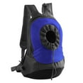 thumbnail image 1 of MAWCLOS Sac de Transport pour Chien Réglable, Sac à Dos de Sécurité pour Chiots, Mains Libres pour Petits et Moyens Chiens, Rangement Portable, Bleu m, 1 of 2