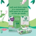 thumbnail image 2 of Parent's Choice Cucumber Scent Baby Wipes, 900 Count (Select for More Options), 2 of 8