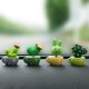 thumbnail image 1 of Adorno para salpicadero de coche, bonita planta verde, Cactus, maceta pequeña, primavera, oficina, cabina, pequeño dispositivo, decoración Interior Sincero  Ropa, 1 of 4