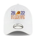 thumbnail image 2 of Men's New Era White Phoenix Suns 2022 NBA Playoffs Bubble Letter 9TWENTY Adjustable Hat, 2 of 5