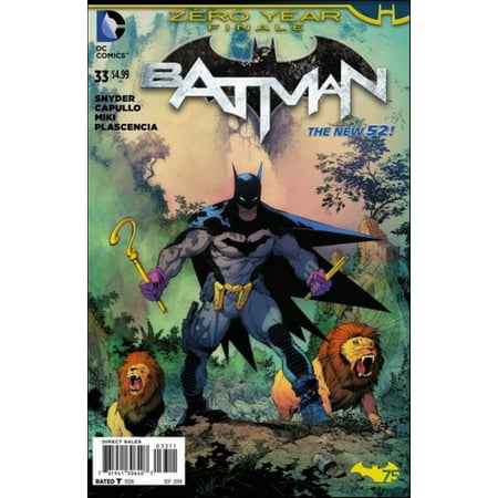 DC The New 52 #33 Batman [Zero Year]