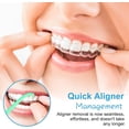 thumbnail image 4 of KIIDAS Aligner Removal Tool - 6Pcs 6Colors Clear Aligner Remover Kit - Portable and Gentle on Aligners, 4 of 7