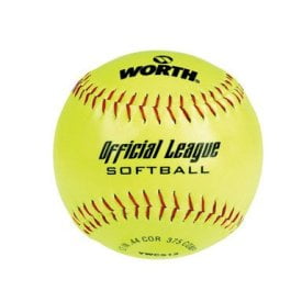 Worth 12 In. Official League Practice Softball, Single ...