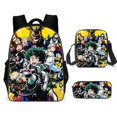 thumbnail image 1 of Set de mochilas My Heros Academias con estampado 3D de anime para niños, 1 of 1