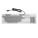 thumbnail image 1 of Full Size Mechanical Keyboard 104 Keys USB Wired Gaming Keyboard with Numeric Keypad Red Switch for Windows White Gray, 1 of 5