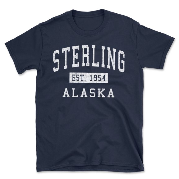Sterling Alaska Classic Established Men's Cotton T-Shirt