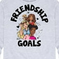 thumbnail image 3 of Barbie - Friendship Goals - Toddler And Youth Long Sleeve Graphic T-Shirt, 3 of 5