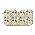 thumbnail image 7 of Fotbe Funny Chicken Car Windshield Sunshade | Sun Visor Protector Front Window Shade, Keeps Out UV Rays, Keeps Your Vehicle Cool-Small, 7 of 7