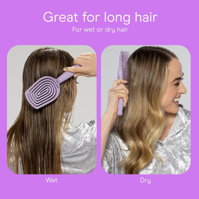 Conair Flexi Head Paddle Brush with Dual Flex Bristles photo 7
