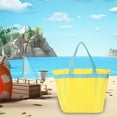 thumbnail image 3 of Homerr Kids Beach Bag Children Mesh Beach Tote Beach Mesh Storage Caddy - Hollow Design, Large Capacity, Quick-Dry, Ideal for Dorm Showers and Bathrooms, 3 of 11