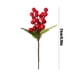 thumbnail image 3 of Xihbxyly Decoración Navideña de Bayas, Rama de Fruto Rojo Realista, Hojas Verdes Naturales, Crea Un Ambiente Festivo, Decoración Festiva para El Hogar, Opción de Regalo, Juego de 5 Piezas, Varios Tam, 3 of 6