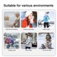 thumbnail image 3 of Chaleco Calefactable Hombres Mujeres Chaleco Calefactable para Caza Senderismo Camping (XL) Gris JShteea Para Estrenar, 3 of 9