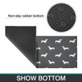 thumbnail image 6 of Dachshund Kitchen Rugs Sets Of 2,Anti Fatigue Kitchen Mat Rugs Non Slip Washable,Decorative Kitchen Floor Mats for Kitchen,Sink,Laundry,17"x30"+17"x47", 6 of 7