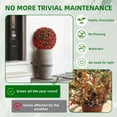 thumbnail image 2 of Ensemble de 2 Arbres Topiaires Roses Rouges Artificiels – Fleurs et Feuillage PE Réalistes Résistants aux UV, Tiges en Plastique Durables, Pointes en Métal – Plantes à Feuillage Persistant Factices Résistantes aux Intempéries pour Intérieur Extérieur, 2 of 7