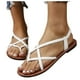thumbnail image 3 of WILLBEST Sandalias De Playa Para Mujer, Sandalias De Playa Con Tiras, Zapatos Planos, 3 of 6