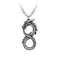 thumbnail image 1 of Alchemy Gothic P916 21 in. Infinity Dragon Pendant, 1 of 4