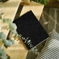 thumbnail image 5 of 1 Roll Black Glitter Wallpaper Border,Self Adhesive Wall Border,Removable Straight Border Stickers,Sparkle Sequins Fabric Contact Paper,Bulletin Board Decorative Border,4"x 120" By Scheam, 5 of 8
