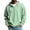 02_Mint Green#12U, variant on Garbnen Men Quarter Zip Hooded Long Sleeve Casual Corduroy Sweatshirt Comfy Loose Drawstring Y2k Hoodies for Men Green 5XL