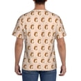 thumbnail image 3 of Bixox Men's Cute Squirrel Printed Short Sleeve Skinny Athletic T-Shirt, 3 of 6