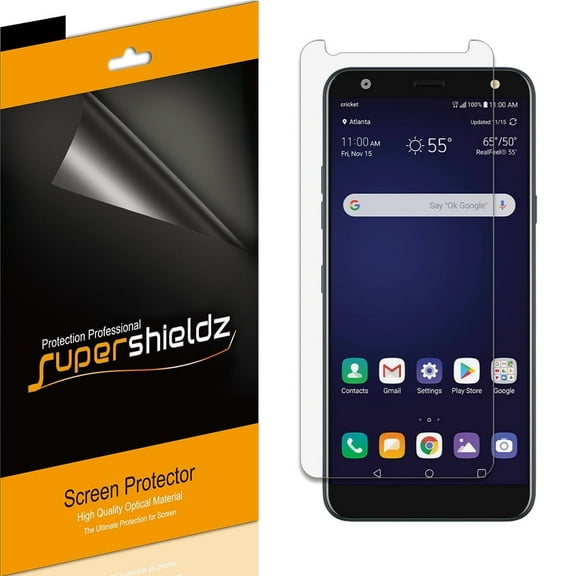 [6-Pack] Supershieldz for LG Harmony 3 Screen Protector, Anti-Glare & Anti-Fingerprint (Matte) Shield