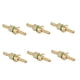 thumbnail image 1 of 6 piezas de conectores de púas para manguera, acoplador de conector recto, conector de manguera de para gas, agua y ., 1 of 8