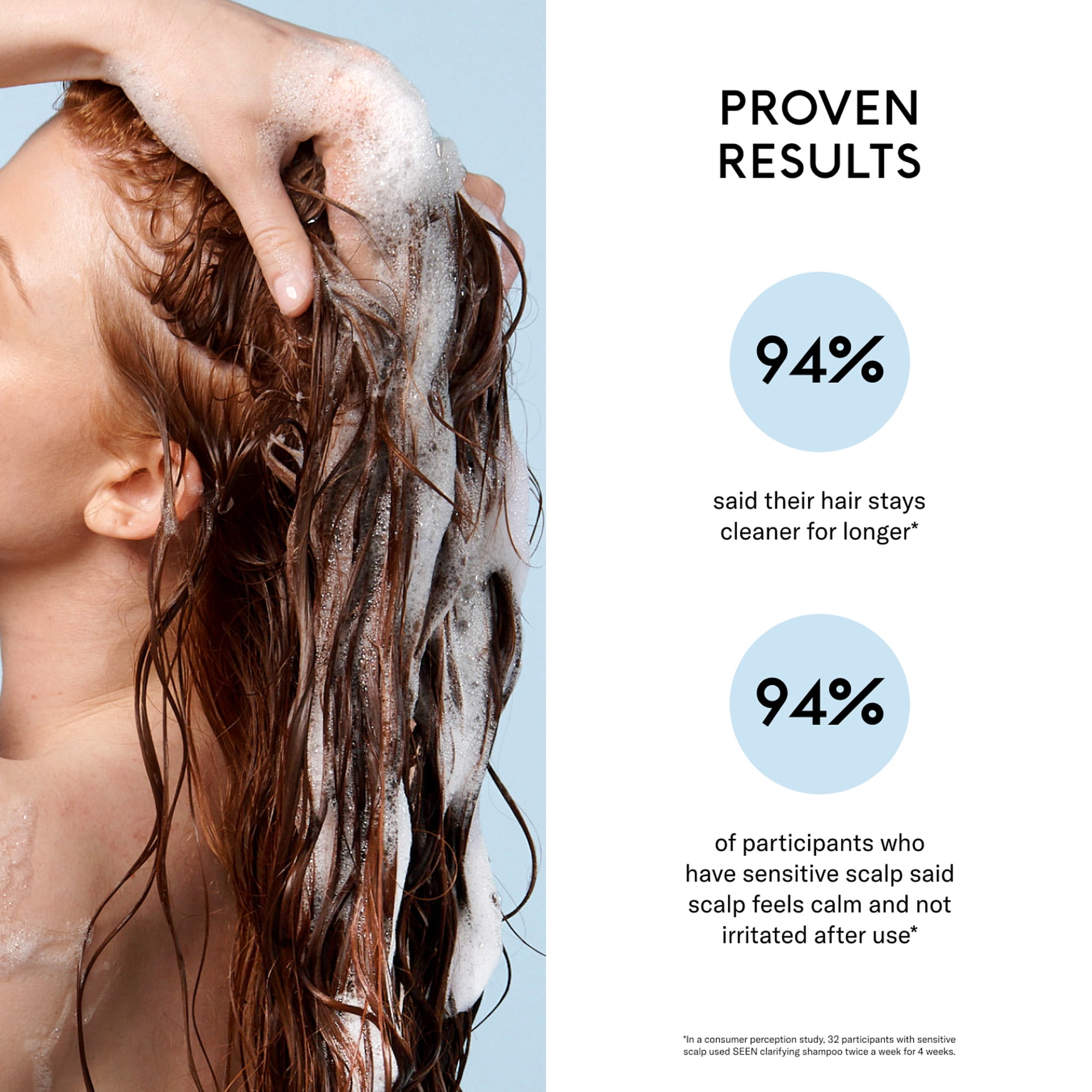 SEEN Scalp Clarifying Shampoo, Fragrance Free - Non-Comedogenic Hair Shampoo- Dermatologist-Developed - Safe for Sensitive, Eczema & Acne Prone Skin 8.6 fl oz