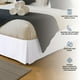thumbnail image 5 of Skirt Utopia Bedding, doble, suave, cuádruple, plisado, 38 cm, 5 of 6