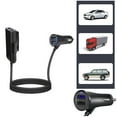 thumbnail image 2 of BYNNIX Super Fast 4USB Car Charging Socket 24W Quick Charging Adapter for Smartphones, Tablets, Cameras, 2 of 10