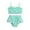 Z03-Green, variant on MUXiin Girls Swimsuit Size 8 Two-Piece Glitter Design Girls Two Piece Swimsuits Rash Guard Stylish Design Pool Party Swimsuit Breathable Little Girl Swimwear Sets