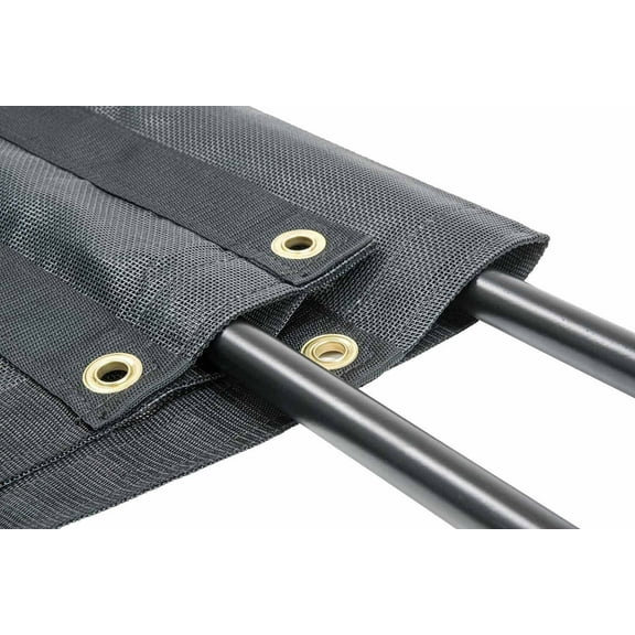 7' x 18' Dump Truck Vinyl Coated Mesh Tarps Cover with 5 Inch 18oz Double Pocket