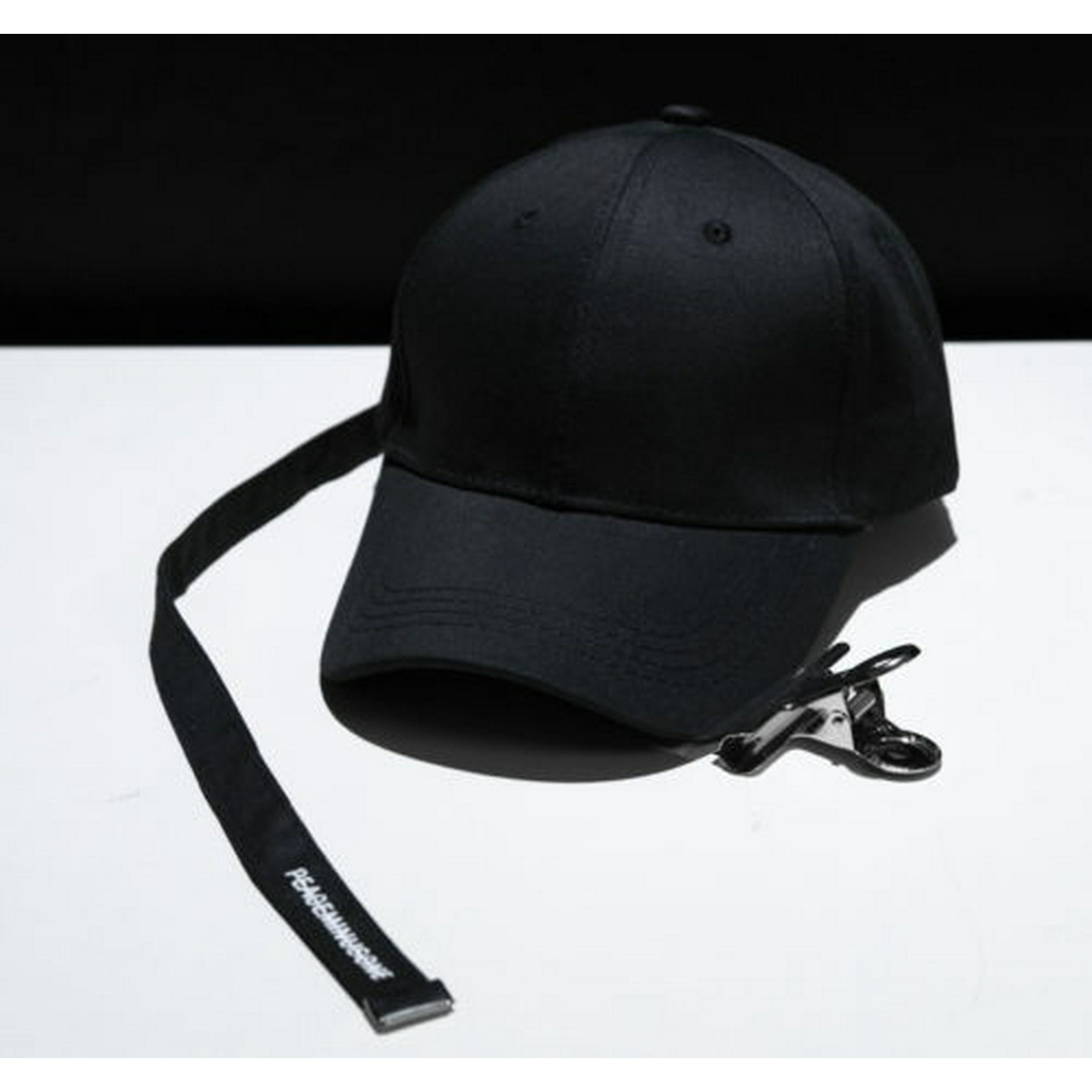 Baseball cap with long strap on sale