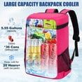 thumbnail image 2 of Mochila Térmica AMNOW Aislada e Impermeable de 32L para 36 Latas, 2 of 8