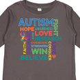 thumbnail image 4 of Inktastic Autism Support Slogan Boys or Girls Long Sleeve Toddler T-Shirt, 4 of 5