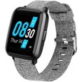 thumbnail image 2 of Compatible avec UMIDIGI Smart Watch Uwatch3, Giaogor Grand Petit Bracelet en Tissu Tissé Doux Accessoires Respirants, 2 of 5
