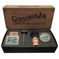 thumbnail image 1 of Kit de afeitado Gentleman Jon Safety Razor Vintage Wet Shave, 1 of 7