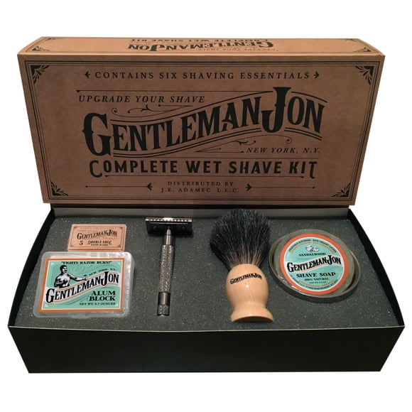 Kit de afeitado Gentleman Jon Safety Razor Vintage Wet Shave