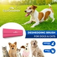 thumbnail image 2 of 5" Equigroomer Horse Pets Dead Hair Remover Grooming Tool Pink, 2 of 8