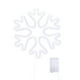 thumbnail image 5 of EeaseMX Lámpara navideña con forma de copo de nieve, luz LED nocturna, decorativa, para dormitorio de bebé, sin batería (blanca), 5 of 7