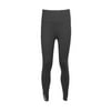 Nanette Lepore Banded Waist with lace Detail Polyester Leggings-BLACK / L