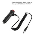 thumbnail image 2 of Cigarette Lighter Plug Adapter Socket, 12V 24V Car Motorcycle Power Supply Connector Cable with ON OFF Switch Built in 3A Button, 2 of 9