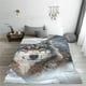 thumbnail image 5 of Balery Majestic Snowy Wolf Manta de Felpa Suave y Acogedora – Cobija de Franela Aterciopelada para Cama, Lavable y Cálida para Sofá, Mascotas, Transpirable-80"x60", 5 of 7