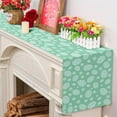 Easter Tablecloth Flags Festive Ambience Decorations Hand Painted Bunny